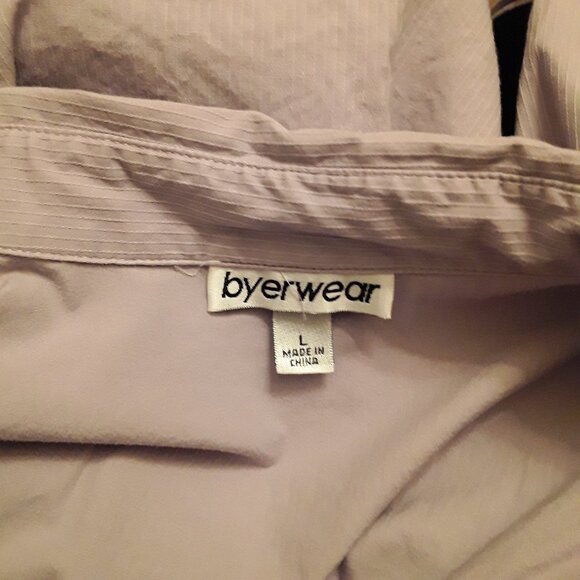 Junior's violet blouse, size L, Byer wear - Picture 3 of 3